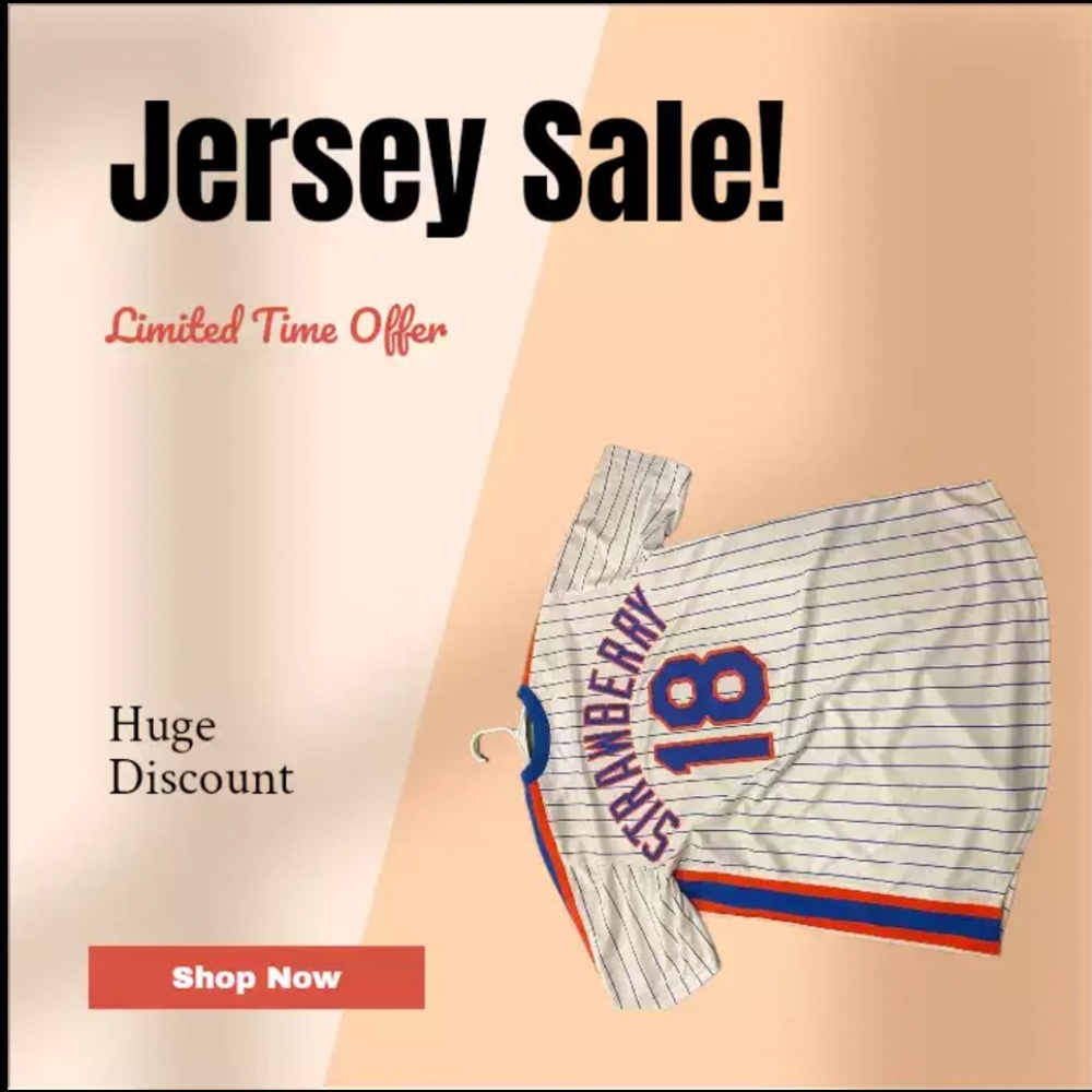 darryl strawberry Throwback jersey orange,white,blue